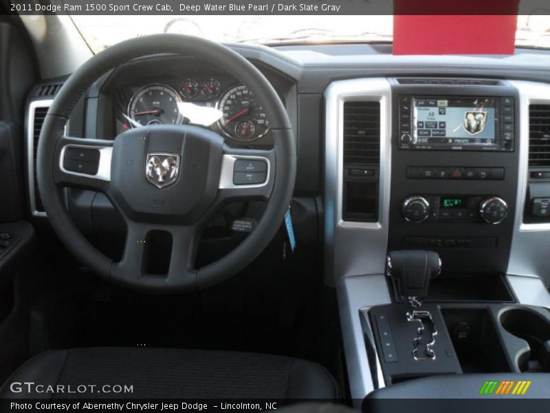Dashboard of 2011 Ram 1500 Sport Crew Cab