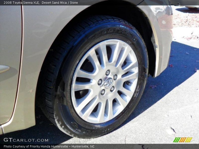 Desert Sand Mica / Stone 2008 Toyota Sienna XLE