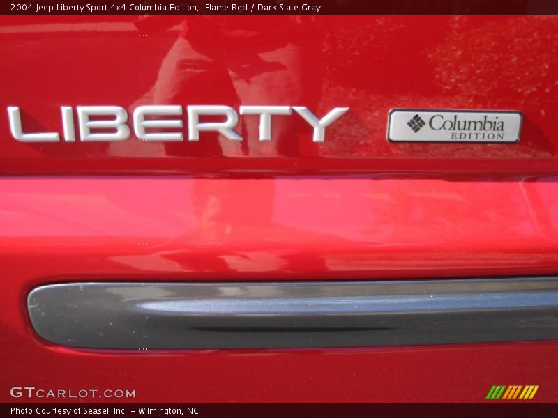 Flame Red / Dark Slate Gray 2004 Jeep Liberty Sport 4x4 Columbia Edition