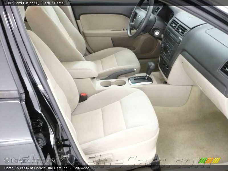 Black / Camel 2007 Ford Fusion SE