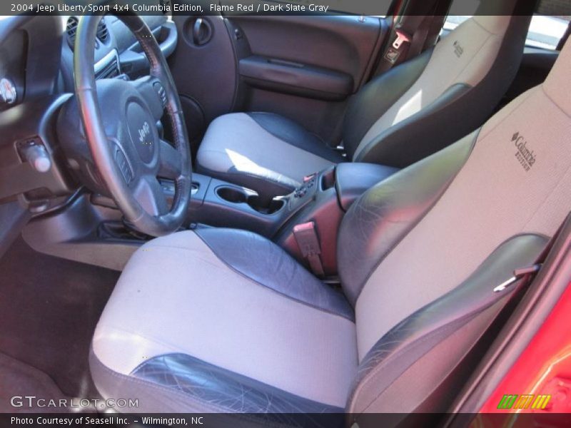 Flame Red / Dark Slate Gray 2004 Jeep Liberty Sport 4x4 Columbia Edition