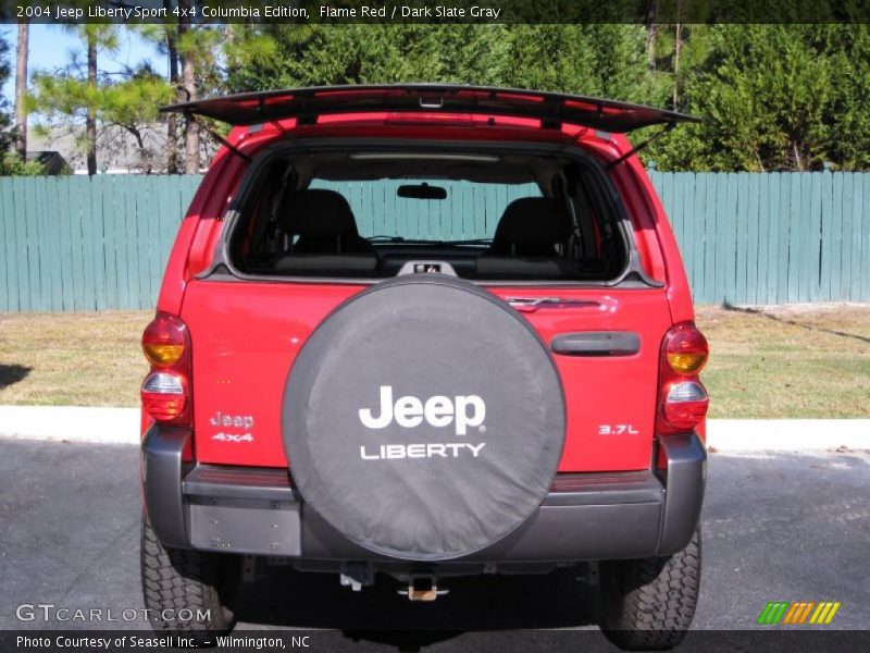 Flame Red / Dark Slate Gray 2004 Jeep Liberty Sport 4x4 Columbia Edition