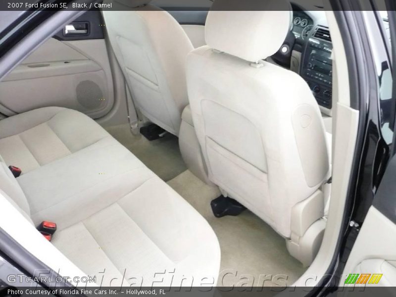 Black / Camel 2007 Ford Fusion SE