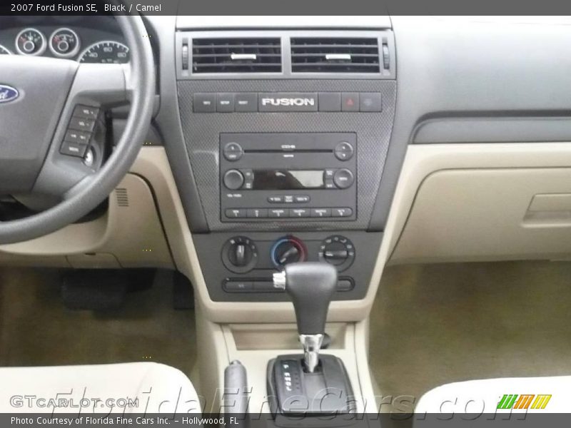 Black / Camel 2007 Ford Fusion SE