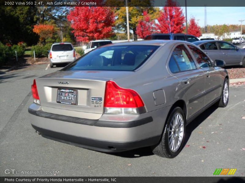 Ash Gold Metallic / Graphite 2002 Volvo S60 2.4T