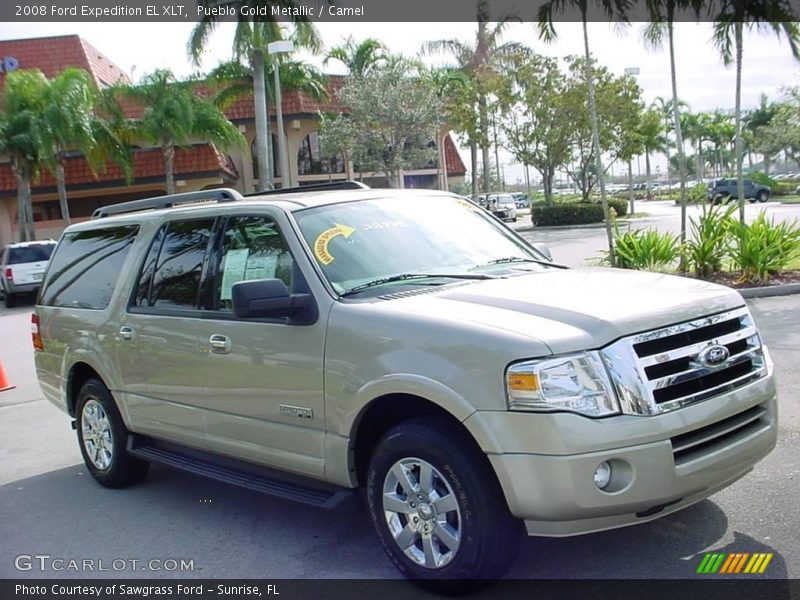 Pueblo Gold Metallic / Camel 2008 Ford Expedition EL XLT