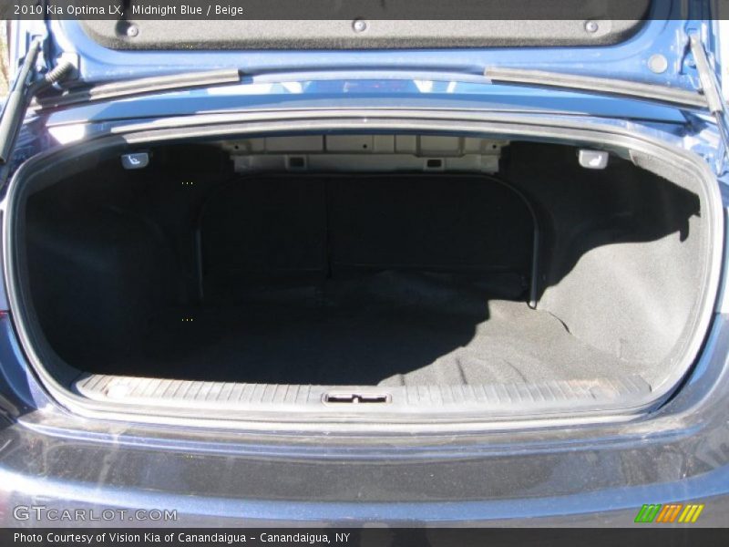 Midnight Blue / Beige 2010 Kia Optima LX