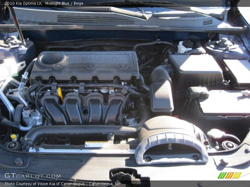 Midnight Blue / Beige 2010 Kia Optima LX