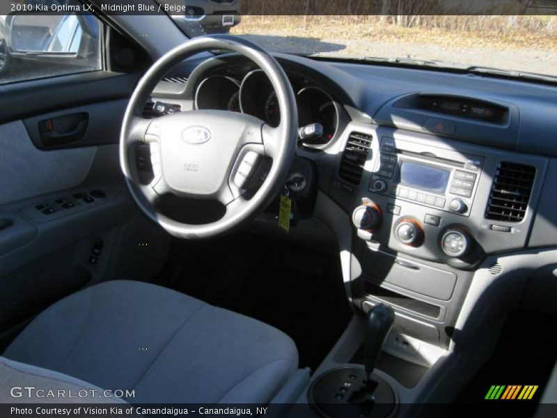 Midnight Blue / Beige 2010 Kia Optima LX