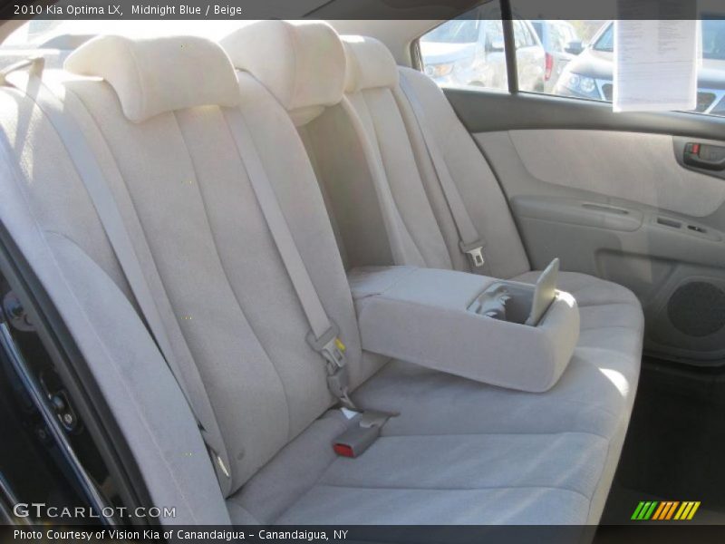 Midnight Blue / Beige 2010 Kia Optima LX