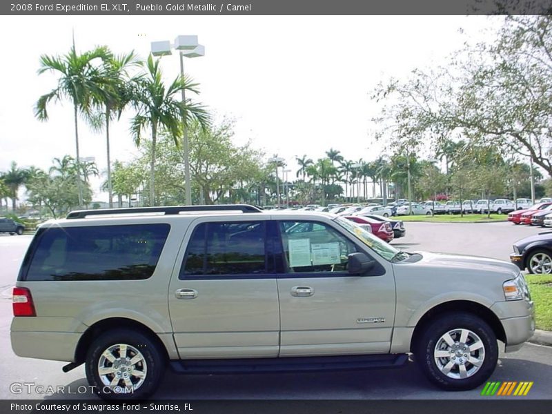 Pueblo Gold Metallic / Camel 2008 Ford Expedition EL XLT