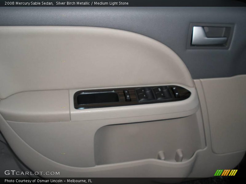 Silver Birch Metallic / Medium Light Stone 2008 Mercury Sable Sedan