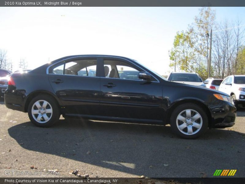 Midnight Blue / Beige 2010 Kia Optima LX