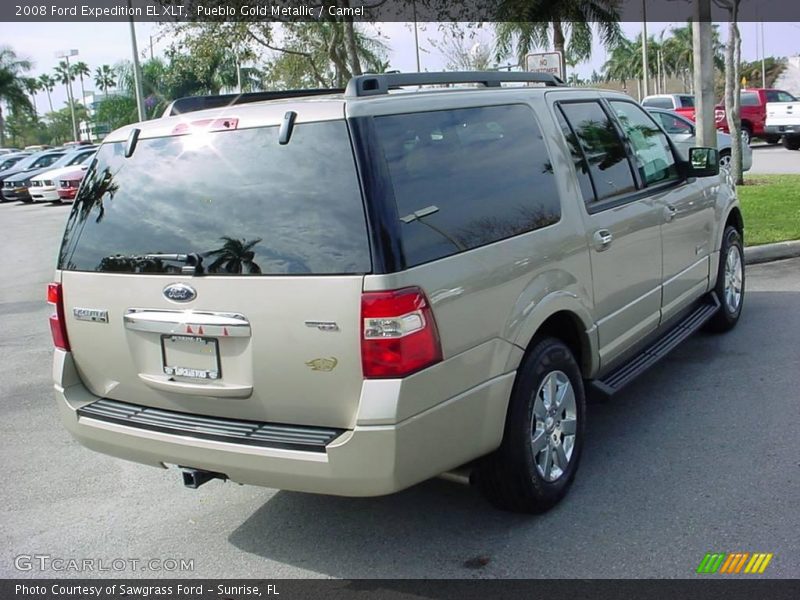 Pueblo Gold Metallic / Camel 2008 Ford Expedition EL XLT