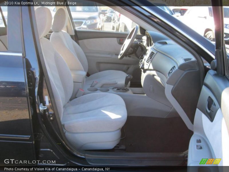 Midnight Blue / Beige 2010 Kia Optima LX