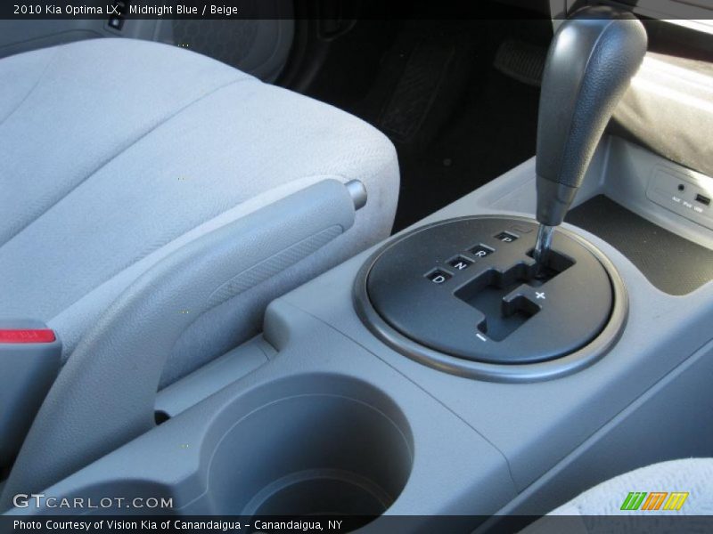 Midnight Blue / Beige 2010 Kia Optima LX