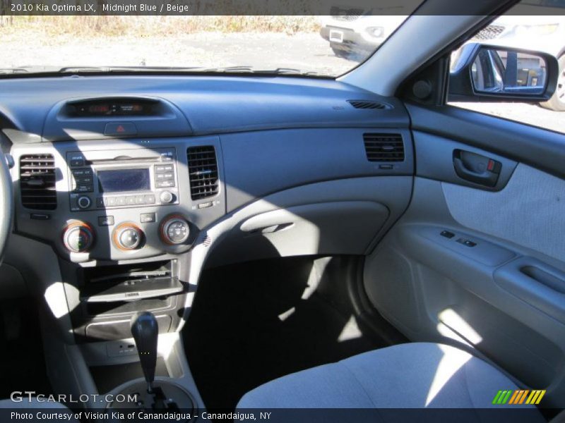 Midnight Blue / Beige 2010 Kia Optima LX