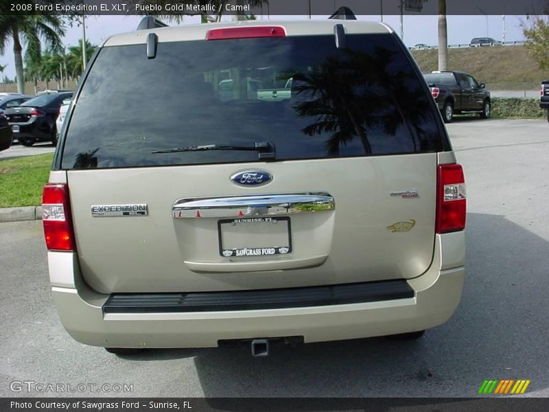 Pueblo Gold Metallic / Camel 2008 Ford Expedition EL XLT