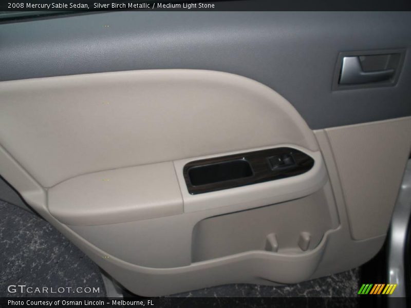 Silver Birch Metallic / Medium Light Stone 2008 Mercury Sable Sedan
