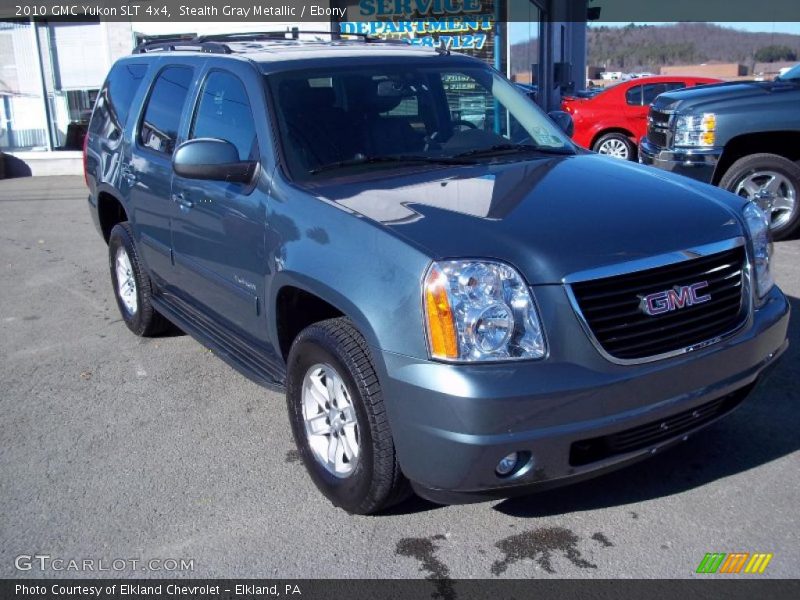 Stealth Gray Metallic / Ebony 2010 GMC Yukon SLT 4x4