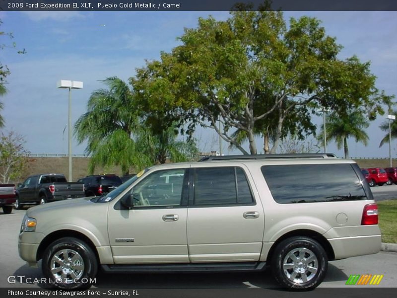 Pueblo Gold Metallic / Camel 2008 Ford Expedition EL XLT