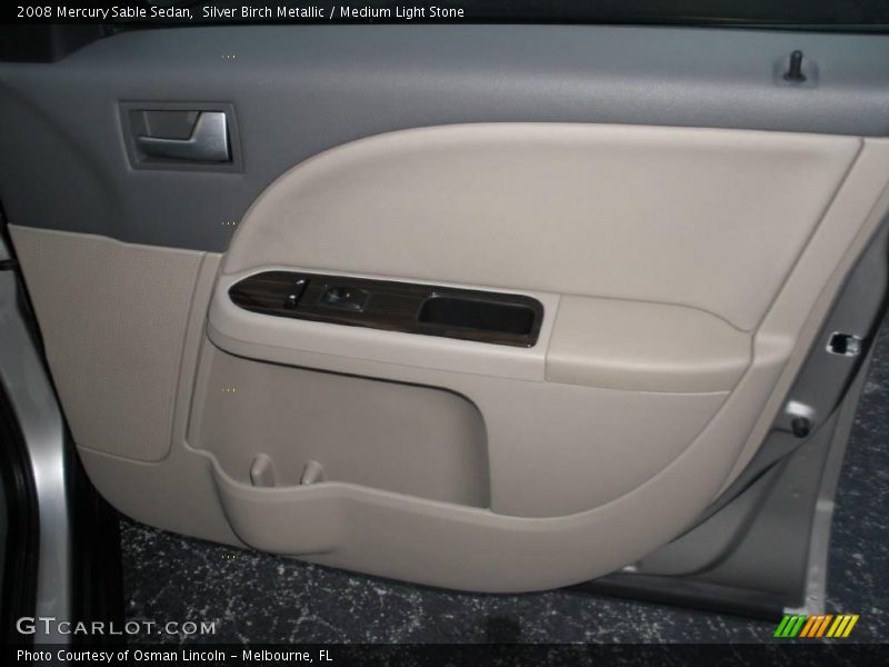 Silver Birch Metallic / Medium Light Stone 2008 Mercury Sable Sedan