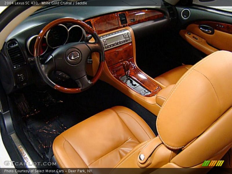  2004 SC 430 Saddle Interior