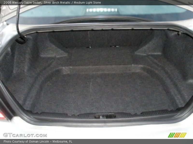 Silver Birch Metallic / Medium Light Stone 2008 Mercury Sable Sedan