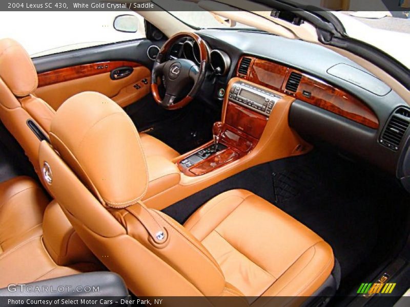  2004 SC 430 Saddle Interior