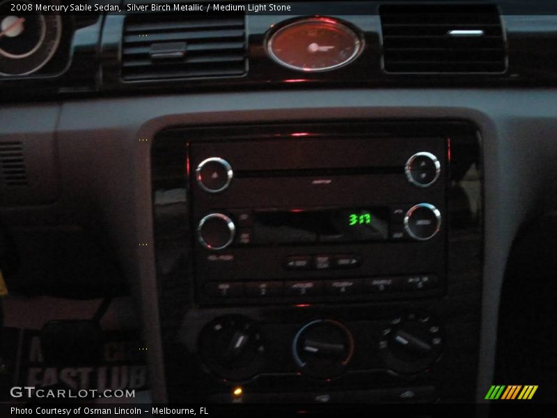 Silver Birch Metallic / Medium Light Stone 2008 Mercury Sable Sedan