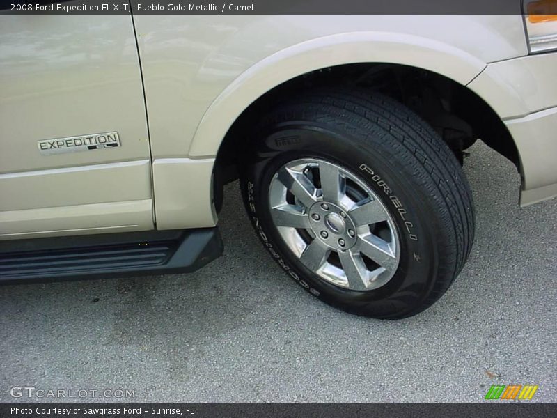 Pueblo Gold Metallic / Camel 2008 Ford Expedition EL XLT