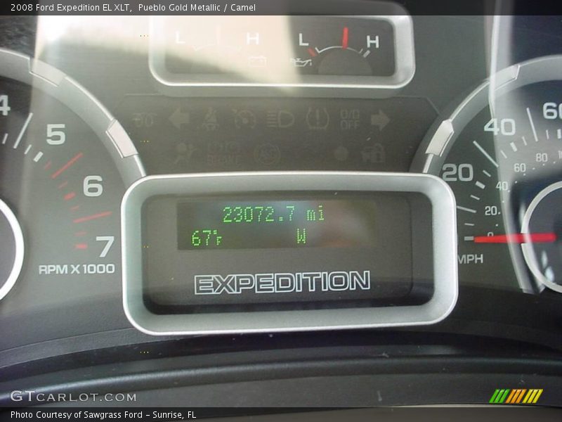 Pueblo Gold Metallic / Camel 2008 Ford Expedition EL XLT