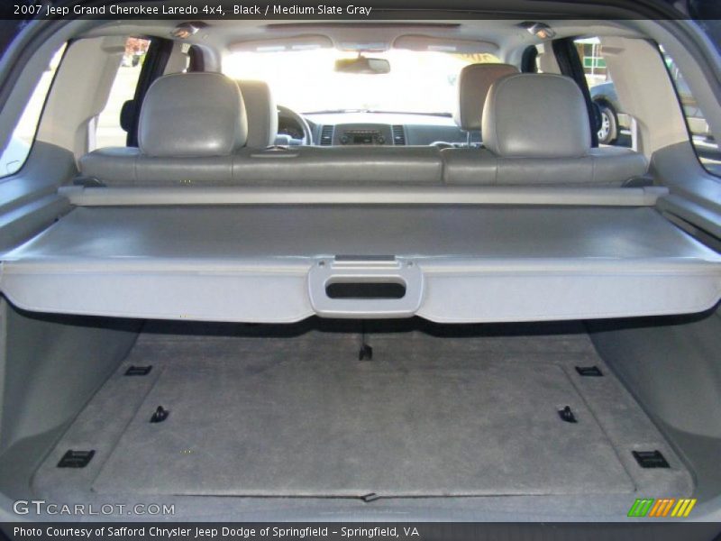 Black / Medium Slate Gray 2007 Jeep Grand Cherokee Laredo 4x4
