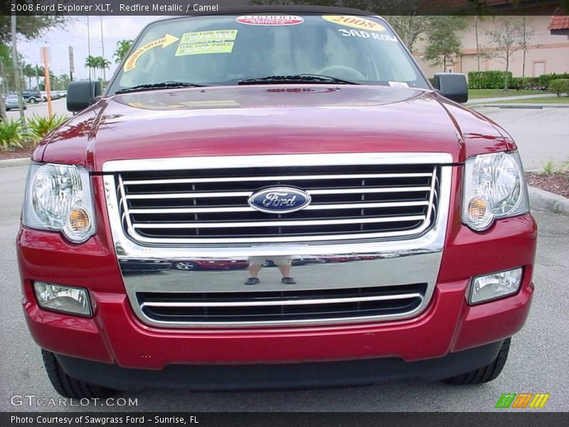 Redfire Metallic / Camel 2008 Ford Explorer XLT