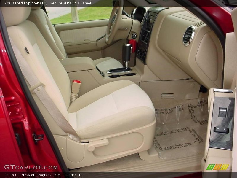 Redfire Metallic / Camel 2008 Ford Explorer XLT