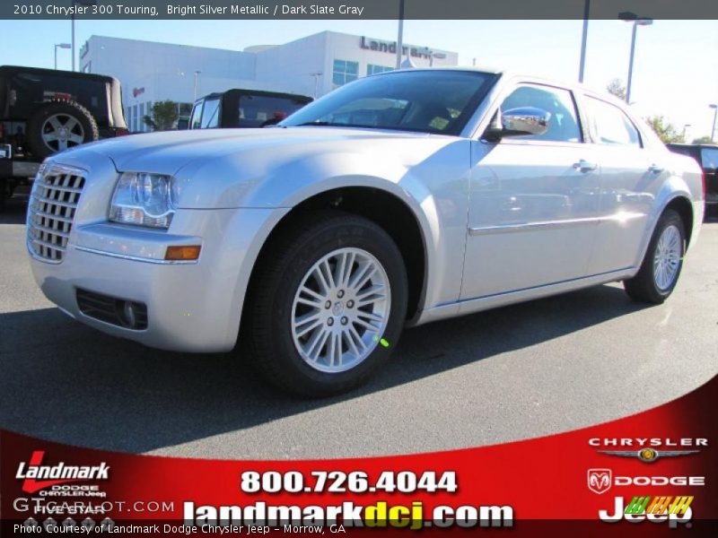 Bright Silver Metallic / Dark Slate Gray 2010 Chrysler 300 Touring
