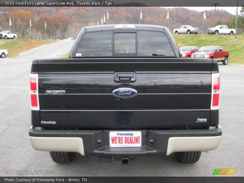 Tuxedo Black / Tan 2010 Ford F150 Lariat SuperCrew 4x4