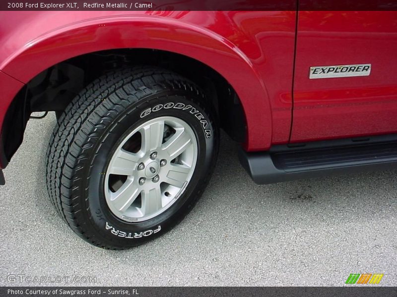 Redfire Metallic / Camel 2008 Ford Explorer XLT