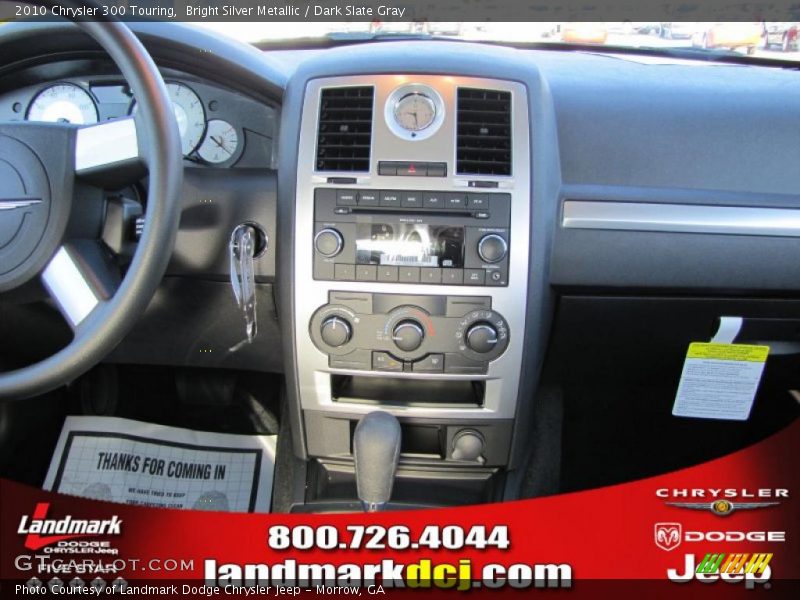 Bright Silver Metallic / Dark Slate Gray 2010 Chrysler 300 Touring