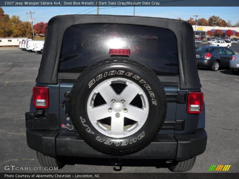 Steel Blue Metallic / Dark Slate Gray/Medium Slate Gray 2007 Jeep Wrangler Sahara 4x4