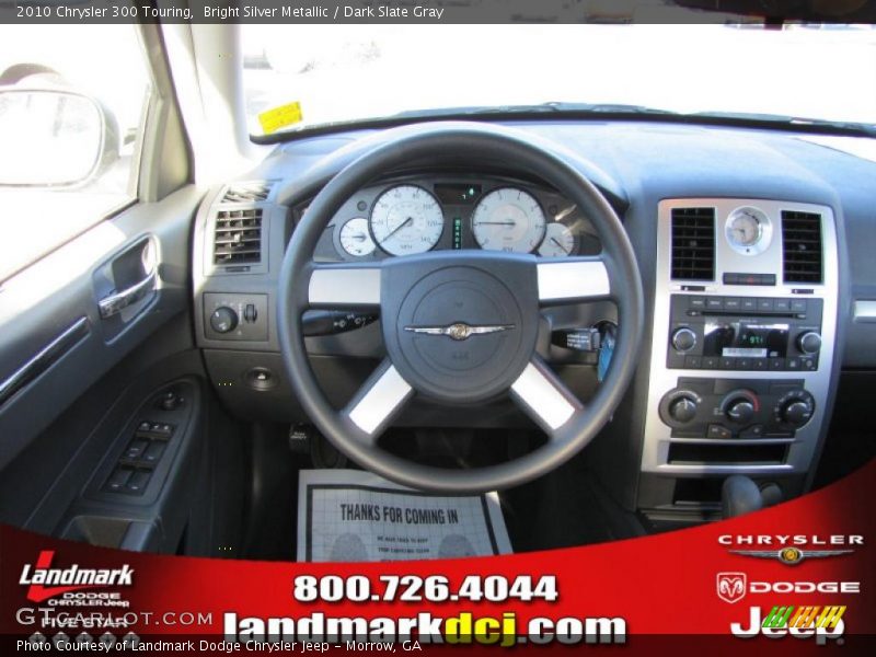 Bright Silver Metallic / Dark Slate Gray 2010 Chrysler 300 Touring