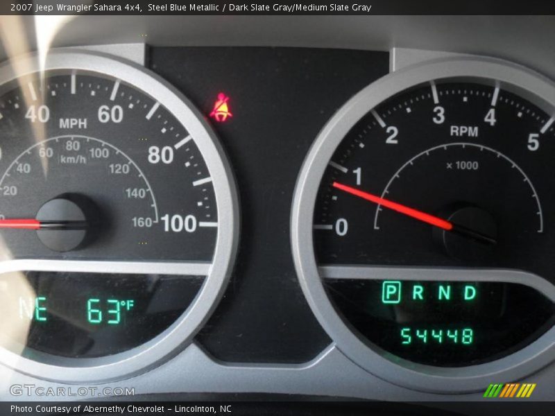 Steel Blue Metallic / Dark Slate Gray/Medium Slate Gray 2007 Jeep Wrangler Sahara 4x4