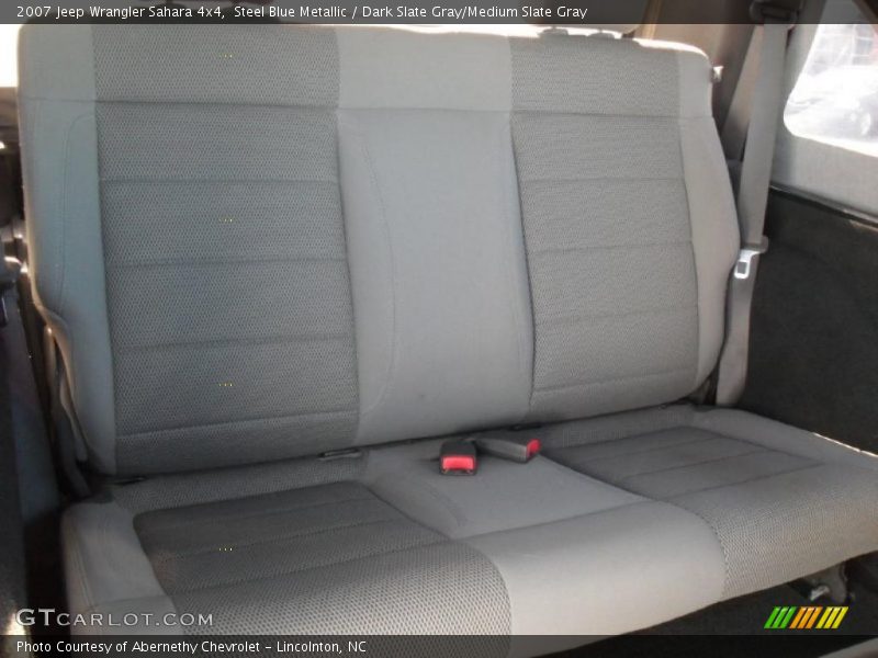 Steel Blue Metallic / Dark Slate Gray/Medium Slate Gray 2007 Jeep Wrangler Sahara 4x4