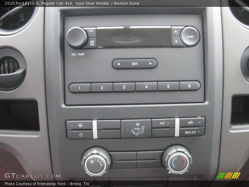 Controls of 2010 F150 XL Regular Cab 4x4