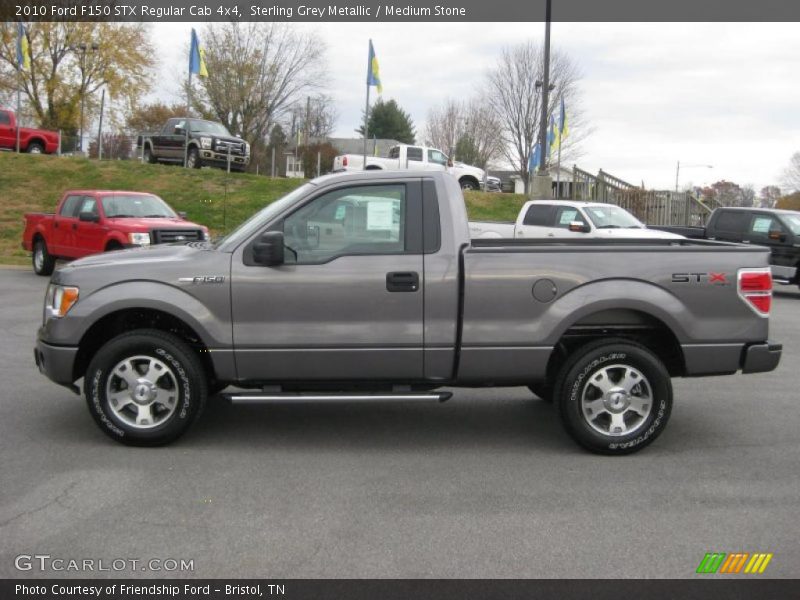  2010 F150 STX Regular Cab 4x4 Sterling Grey Metallic