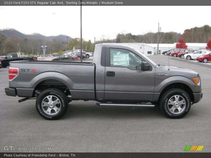  2010 F150 STX Regular Cab 4x4 Sterling Grey Metallic