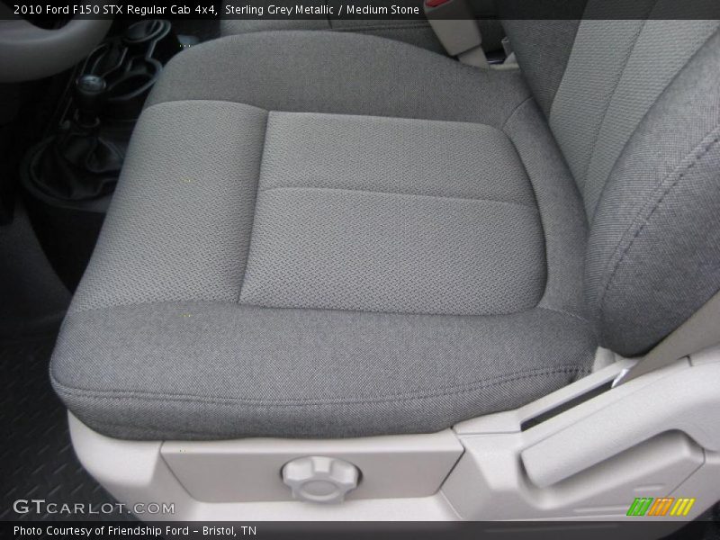  2010 F150 STX Regular Cab 4x4 Medium Stone Interior