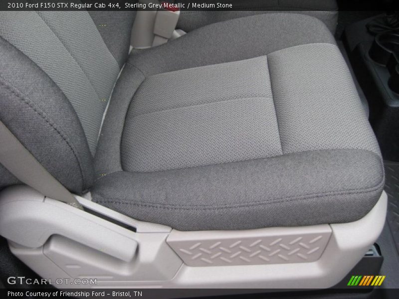  2010 F150 STX Regular Cab 4x4 Medium Stone Interior