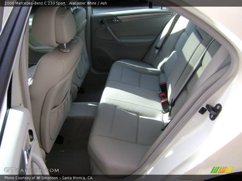 Alabaster White / Ash 2006 Mercedes-Benz C 230 Sport