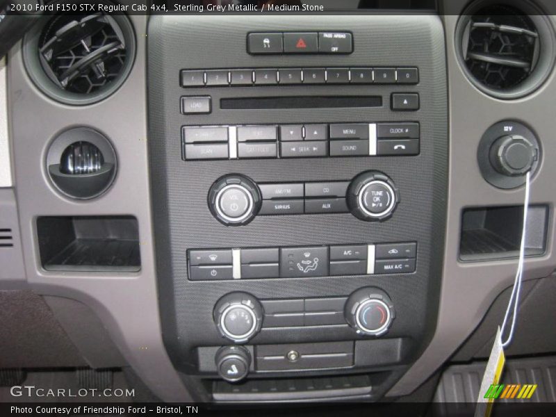 Controls of 2010 F150 STX Regular Cab 4x4